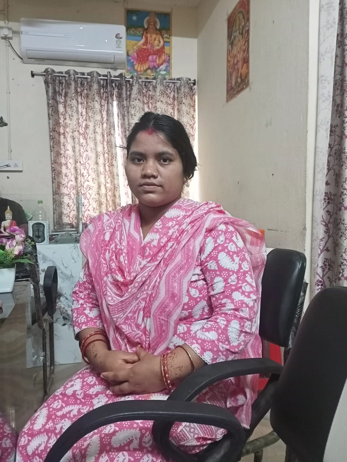 Security guard uniform and badge Jagruti Security Services